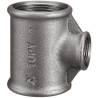 Té réduit 130R fonte malléable galvanisée femelle 26x20x26 réf.130G2620