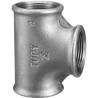 Té réduit 130R fonte malléable galvanisée femelle 26x20x26 réf.130G2620