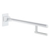 Porte-papier WC à rouleau pour barre Be-Line blanc Réf. 511965W