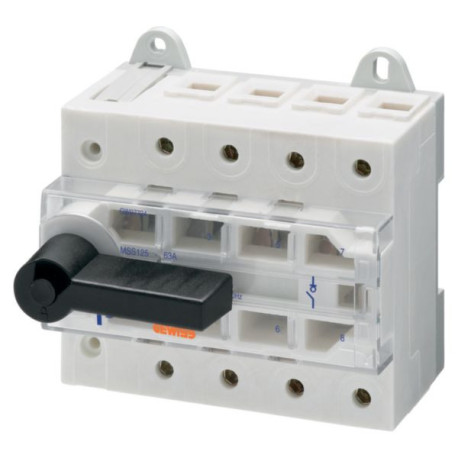 Interrupteur-sectionneur a coupure visible - mss 125 - 4p 63a 400v - 6 modules Réf. GW97724