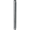Mamelon 530 tube soudé filetage conique longueur 60mm galva D12x17 réf.530G6012
