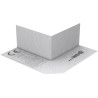 Angle sortant d'étanchéité feutré double face 11,5x11,5cm Réf. 095135001