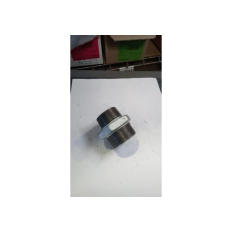 Mamelon réduit 245R fonte malléable galvanisée mâle-mâle 40x33 réf.245040033G