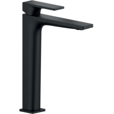 Mitigeur lavabo SEVEN  C3 Corps Haut avec vidage Push Velvet Black  Réf : SEE124128/2BM