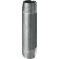 Mamelon acier 530 acier galvanisé 3/4'' d20 l200 Réf 530G20020