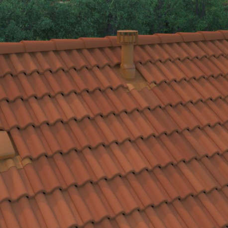 Solin Ubiflex D150 ocre pente 35°-55° Réf 888095
