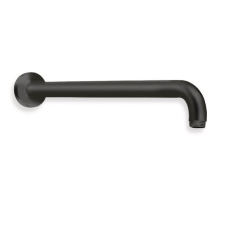 Bras de douche rond 35cm noir Réf. PD41113
