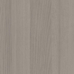 Système de panneaux muraux étanches Polyrey Nuance support composite profil bord arrondi + languette décor Frêne Cristal F058 finition SEV format 260x120cm épaisseur 11,7mm