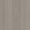 Système de panneaux muraux étanches Polyrey Nuance support composite profil bord arrondi + languette décor Frêne Cristal F058 finition SEV format 260x120cm épaisseur 11,7mm