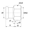 Raccord mixte taraudé D28-20x27 mm XPress EZ réf 6209830