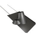 Accessoires opsinox solin inox laque 30°a 45°+collet 200 - 250 réf. 491520