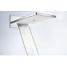 Douche de tête 580 3jet EcoSmart 9 l/min blanc/chromé Réf : 24011400