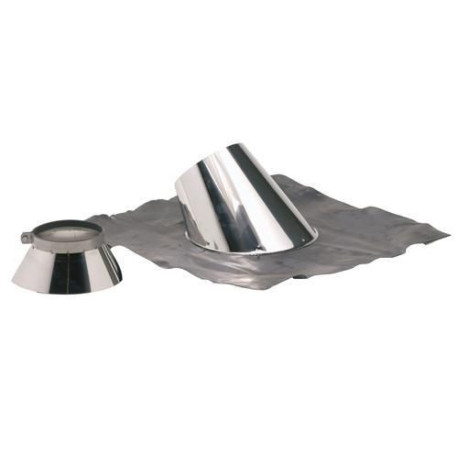 Accessoires opsinox solin inox 5° a 30°+collet 230 - 280 réf. 014238