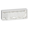 Cadre saillie Mosaïc pour support réf. 802 53 prof 40 mm 6/8 ou 3x2 modules horizontaux Ref.080286