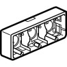 Cadre saillie Mosaïc pour support réf. 802 53 prof 40 mm 6/8 ou 3x2 modules horizontaux Ref.080286