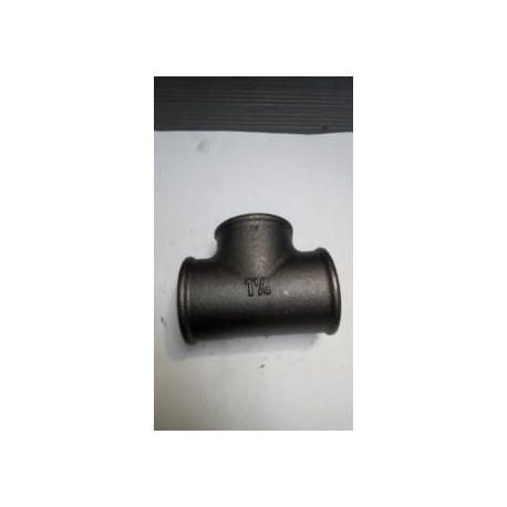 Té 130 fonte malléable noir femelle 33x42 réf.130033N