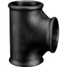 Té 130 fonte malléable noir femelle 33x42 réf.130033N