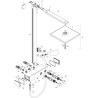 Colonne de douche SHOWERPIPE RAINDANCE E 300 1jet 350 ST réf. 27361000
