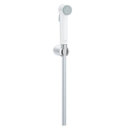 Douchette intime Tempesta avec support mural finition blanche silverflex 1000 réf. 26355IL0