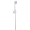 Douchette intime Tempesta avec support mural finition blanche silverflex 1000 réf. 26355IL0