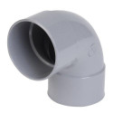 Coude femelle femelle 87°30 simple diamètre 63mm UCL88