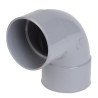 Coude femelle femelle 87°30 simple diamètre 63mm UCL88