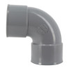 Coude femelle femelle 87°30 simple diamètre 63mm UCL88
