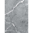 Panneau mural en alu-composite aspect aragon L1000 x H2550mm épaisseur 3mm - Coloris Anthracite surface brillant