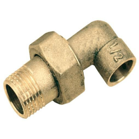 Coude L98GCU à souder mâle-femelle sphéro-cônique 20x27-22 réf 1425