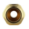 Manchon à sertir à visser mâle fixe Fluxo laiton diamètre 16x1/2mm réf. FLM1615M