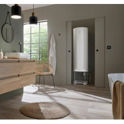Chauffe-eau électrique Zénéo stéatite ACI Hybride vertical mural standard 200L Réf 153112