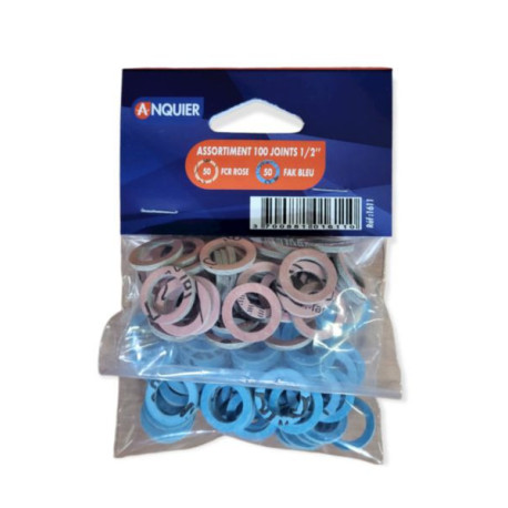 Sachet assortiment 50 joints FCR/50 joints FAK Ø 15/21 Réf. 1611