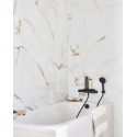 Panneau de revêtement mural Panostyle 120 x 255 cm Marbre blanc brillant Réf. E66120-D72