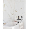Panneau de revêtement mural Panostyle 120 x 255 cm Marbre blanc brillant Réf. E66120-D72