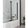 Panneau de revêtement mural Panostyle 120 x 255 cm Marbre blanc brillant Réf. E66120-D72