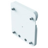 Platine de fixation pour rail, anthracite réf. 44713