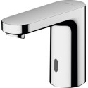 Mitigeur lavabo électronique VERNIS BLEND avec pré-réglage de la température sur batterie Chromé Réf. 71502000