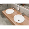 Mitigeur lavabo électronique VERNIS BLEND avec pré-réglage de la température sur batterie Chromé Réf. 71502000
