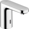 Mitigeur lavabo électronique VERNIS BLEND avec pré-réglage de la température sur batterie Chromé Réf. 71502000