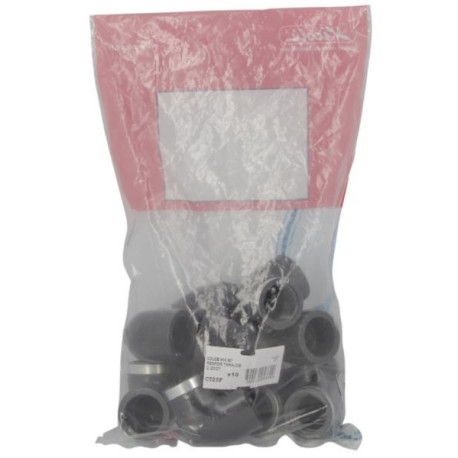 Coude 90° mixte à coller diamètre 25mm taraudé renforcé 20/27 CT25F