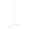 Barre d'appui en T, 676 x 1276 mm, ERGOLIFE Nylon blanc Ø 38 x 25 mm Ref.45340