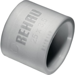 Bague à sertir RAUTHERM Multi 20x2,25 SDR1 PX diamètre raccord 20mm blanche Réf. 11803261001