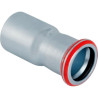 Réduction avec extrémité à emboîterD76,1-54mm acier réf 22331