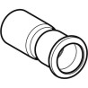 Réduction avec extrémité à emboîterD76,1-54mm acier réf 22331