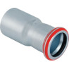 Réduction avec extrémité à emboîterD76,1-54mm acier réf 22331