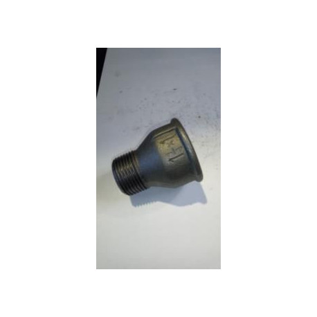 Mamelon réduit 246R fonte malléable noir femelle-mâle 33x26 réf.246033026N