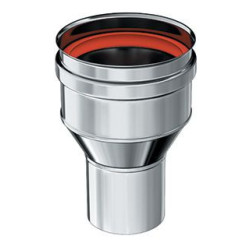 Réduction inox 316 150 femelle /130 mâle + joint Réf. 148154