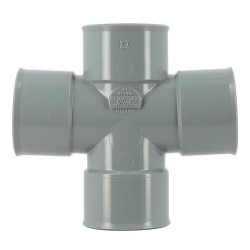 Culotte femelle femelle 87°30 double parallèle diamètre 40mm RH188