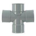 Culotte femelle femelle 87°30 double parallèle diamètre 40mm RH188