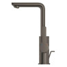 Mitigeur monocommande lavabo taille L Lineare Hard Graphite brossé Réf. 23296AL1